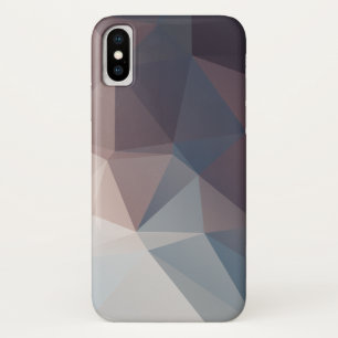 Dark to Light Abstract Pyramid Art iPhone X Case