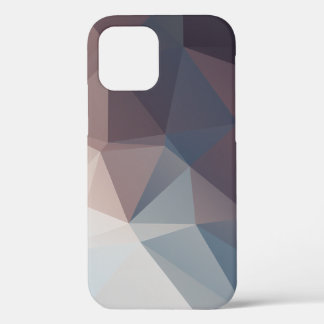 Dark to Light Abstract Pyramid Art iPhone 12 Case