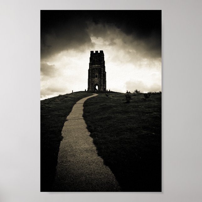 Dark Tor - Iconic Glastonbury 6x10 Archival Poster (Front)