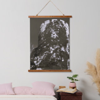 Dark Tower Wood Topped Wall Tapestry