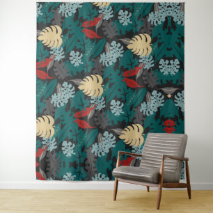 Dark Tropical Tapestry