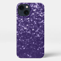 Dark ultra violet purple glitter sparkles