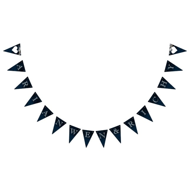 Dark Vintage Wreath Bunting (All)