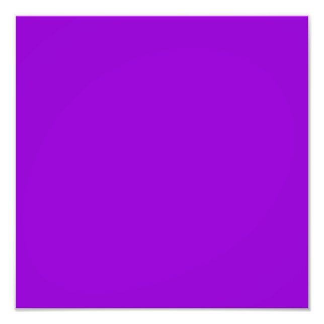 Dark Violet Colour Background Photo Print (Front)