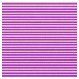 Dark Violet & Light Pink Coloured Lines Fabric