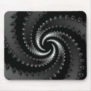 Dark Vortex Fractal Mouse Mat