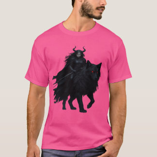 Dark Warrior on Hellenwolf T-Shirt