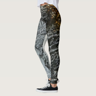 dark water splash leggings