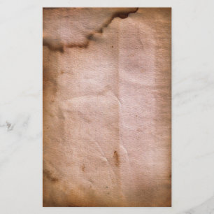 Dark water stained Stationery