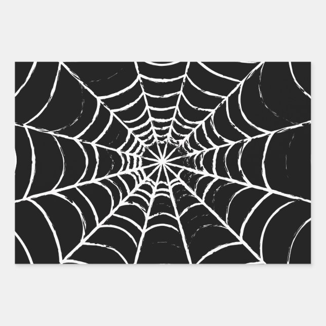 Dark Web Wrapping Paper Sheet (Front)