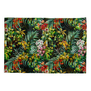 Dark wild exotic jungle pillowcase