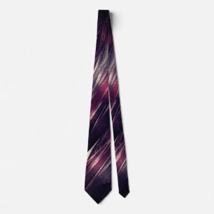 Dark Wine with Magenta Highlights Tie