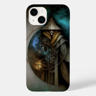 Dark Wizard Fantasy Phone Case Mage Art