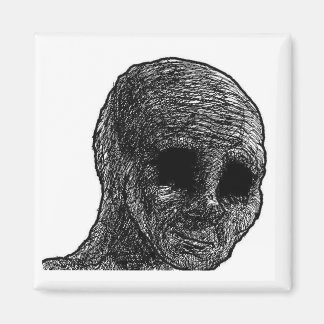 Dark Wojak magnet