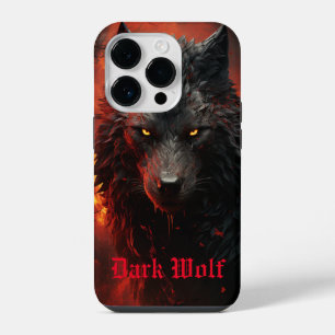 Dark Wolf iPhone 14 Pro Case