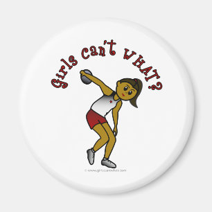 Dark Womens Discus Magnet