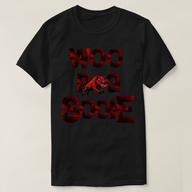 Dark Woo Pig Sooie T-Shirt (Design Front)