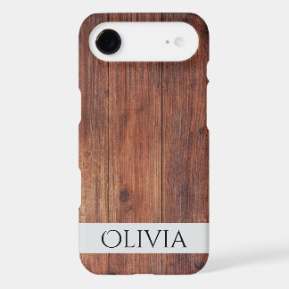 dark wood and modern personalized