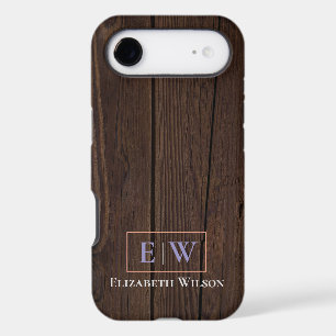 dark wood and modern personalized