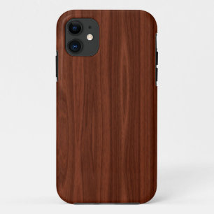 Dark Wood iPhone 11 Case