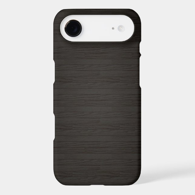 Dark wood faux finish ipod 5 barely there case (Back)