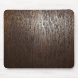 Dark Wood Grain Mouse Mat