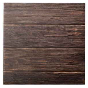 Dark wood imitating tile