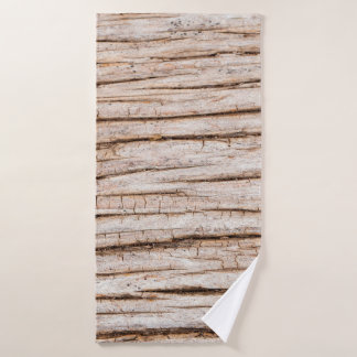 Dark wood texture. Abstract background Vintageabst Bath Towel