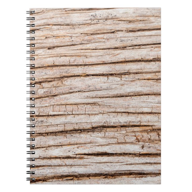 Dark wood texture. Abstract background Vintageabst Notebook (Front)
