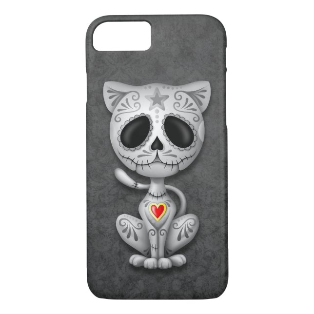 Dark Zombie Sugar Kitten Case-Mate iPhone Case (Back)