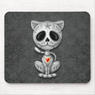 Dark Zombie Sugar Kitten Mouse Mat