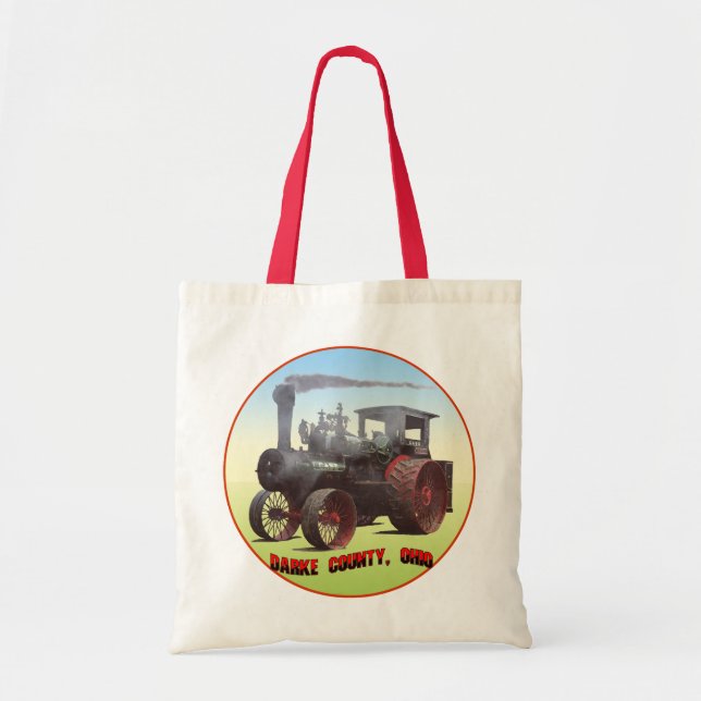 Darke County Ohio Tote Bag (Front)