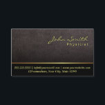 Darker Leather Texture Physicist Business Card<br><div class="desc">Darker Leather Texture Physicist Business Card.</div>