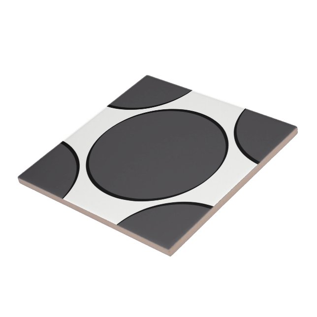 DarkGrey Dot Tile (Side)