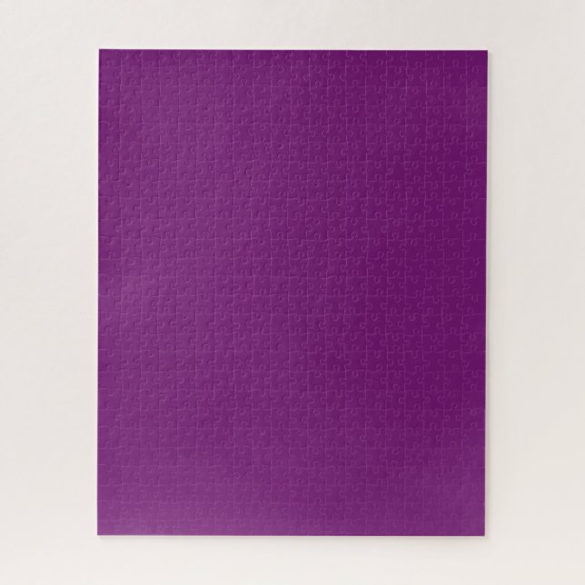 Darkish purple (solid colour) jigsaw puzzle (Vertical)