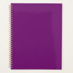 Darkish purple (solid colour) planner<br><div class="desc">Darkish purple (solid colour)</div>