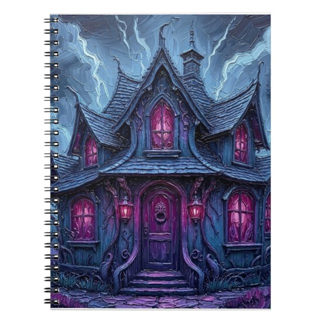 DarkMysticHouse Notebook (Front)