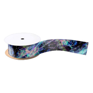 darkness and light, dark opal : satin ribbon