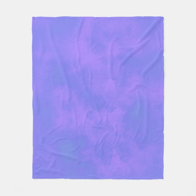 Darkness Fall Cloud Effect Fleece Blanket (Front)