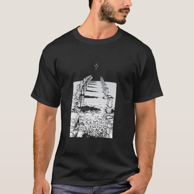 DARKNESS Goth Horror T-Shirt (Front)