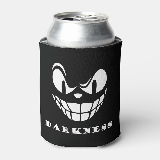 Darkness monster face can cooler (Can Front)