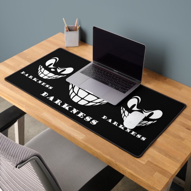 Darkness monster face desk mat (Office 2)