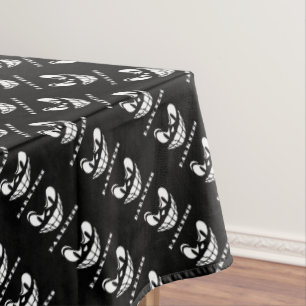 Darkness monster face tablecloth