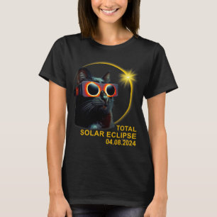 Darkness My Friend Solar Eclipse April 8 2024 Funn T-Shirt