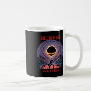 Darkness My Old Friend Solar Eclipse For Metalhead Coffee Mug
