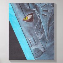 Darkness peeking out