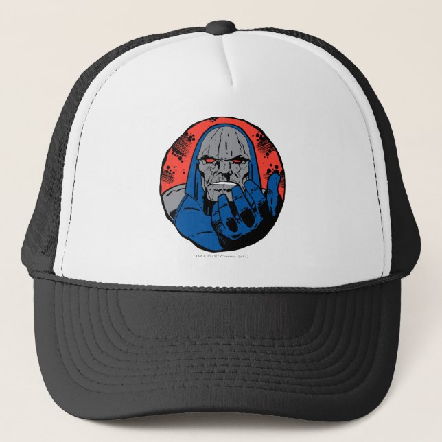 Darkseid  Head Shot 2 Trucker Hat (Front)