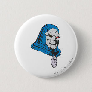 Darkseid Head Shot 6 Cm Round Badge