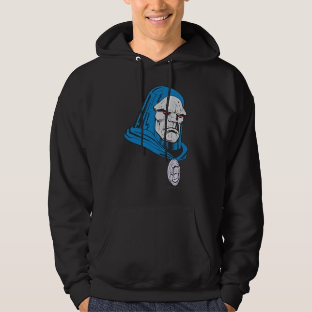 Darkseid Head Shot Hoodie (Front)