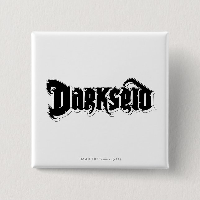 Darkseid Logo 2 15 Cm Square Badge (Front)